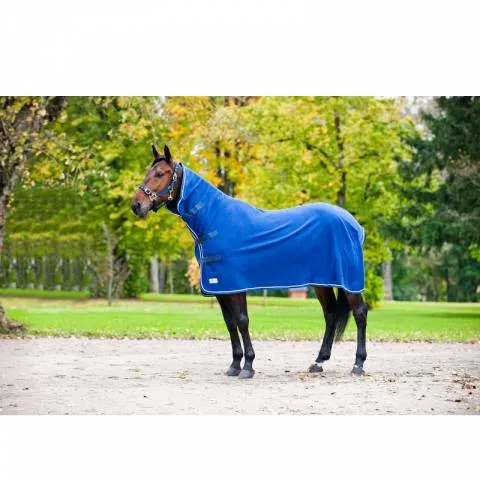 Promotion Couverture polaire avec encolure Finntack - Bleu - Unit - 135