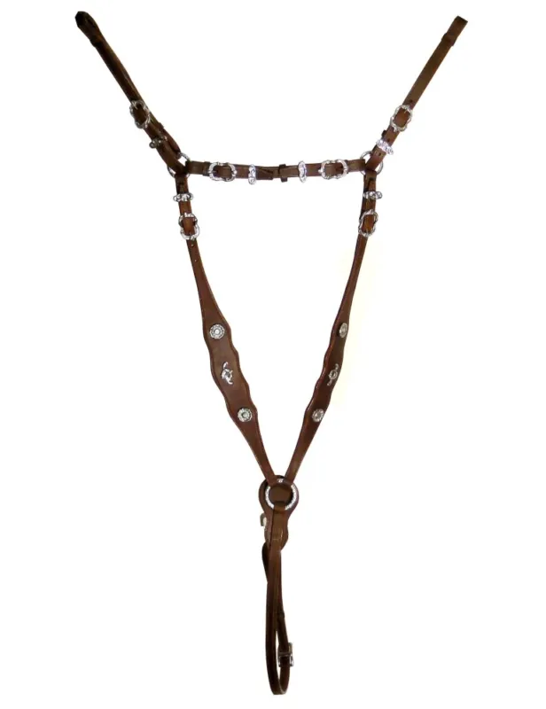 Collier de chasse portugais – SB – marron – Laiton Pas Cher
