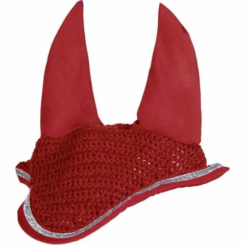 Commande En Gros Bonnet romy HKM - Rouge - Poney