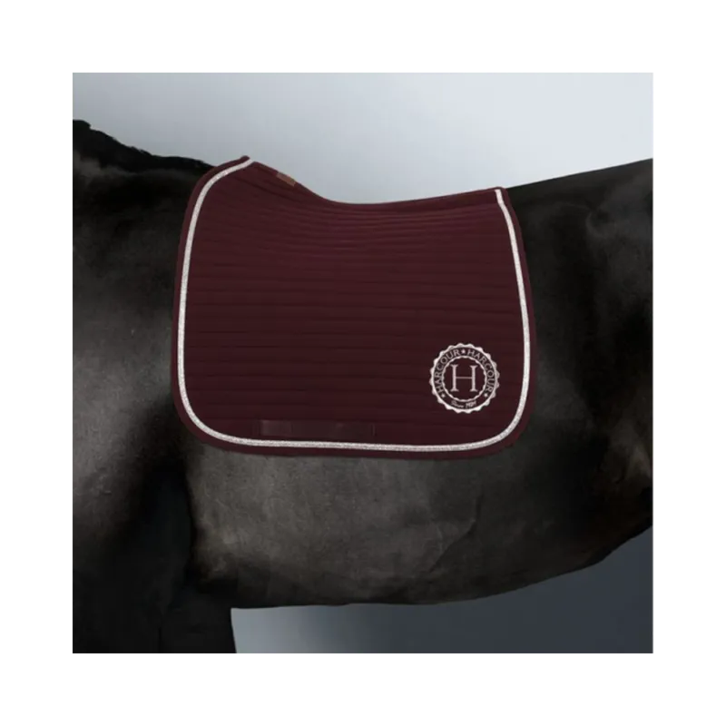 Top Vente Tapis Karembar Dressage - HARCOUR - Aubergine - cheval