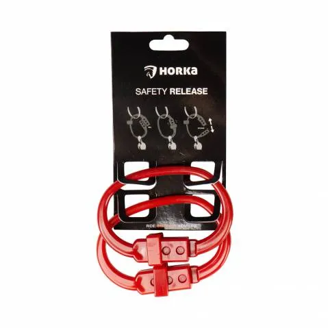 Nouvelle Collection Anneaux de scurit HORKA - Scurit pour chevaux - Noir