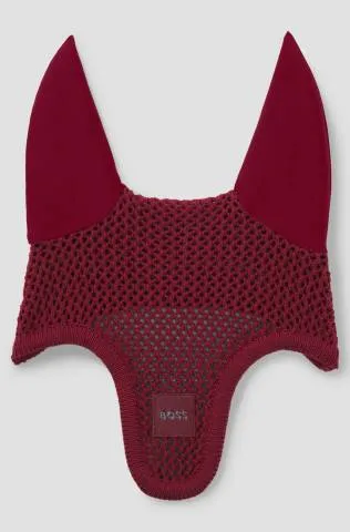 Nouvel Arrivage Bonnet anti-mouches Cabernet Bordeaux - Boss Equestrian - Bordeaux - Cheval