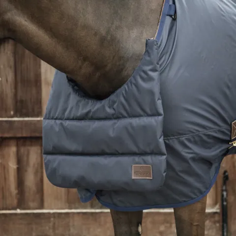 Livraison Gratuite Horse Bib impermable - Kentucky - Bleu Marine - Unique