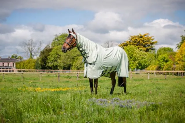 Chemise anti-mouches Hoody Rambo - protection uv et respirabilit - VERT/SAUGE - 7'0 / 160 CM Expdition Rapide