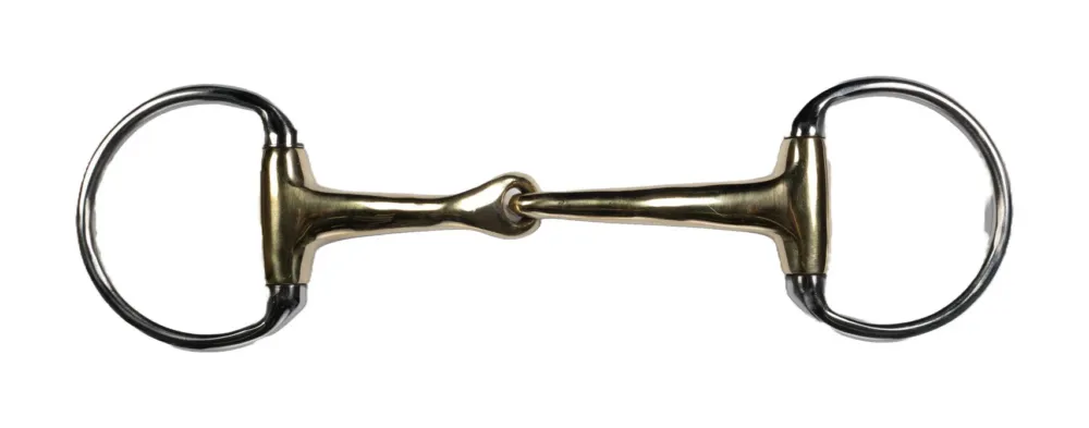 Mors olive HKM High Curve 14 mm - 115 mm Offre Du Jour