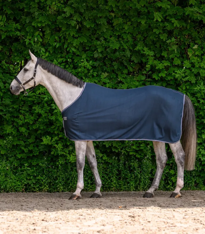 Couverture Economic polaire Waldhausen - 165 cm - Bleu nocturne Promotion Saisonnire