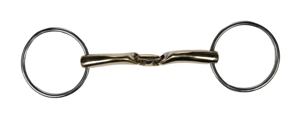 Remise Mors double brisure HKM Soft Contact 16 mm - 135 mm