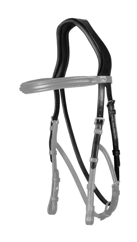 Ttire Hackamore New English Collection by Dy'on - Cheval - Noir Offre Limite