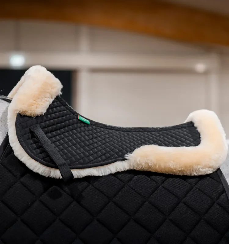 Amortisseur mouton Horseware - L - Noir / naturel Expdi Aujourdhui
