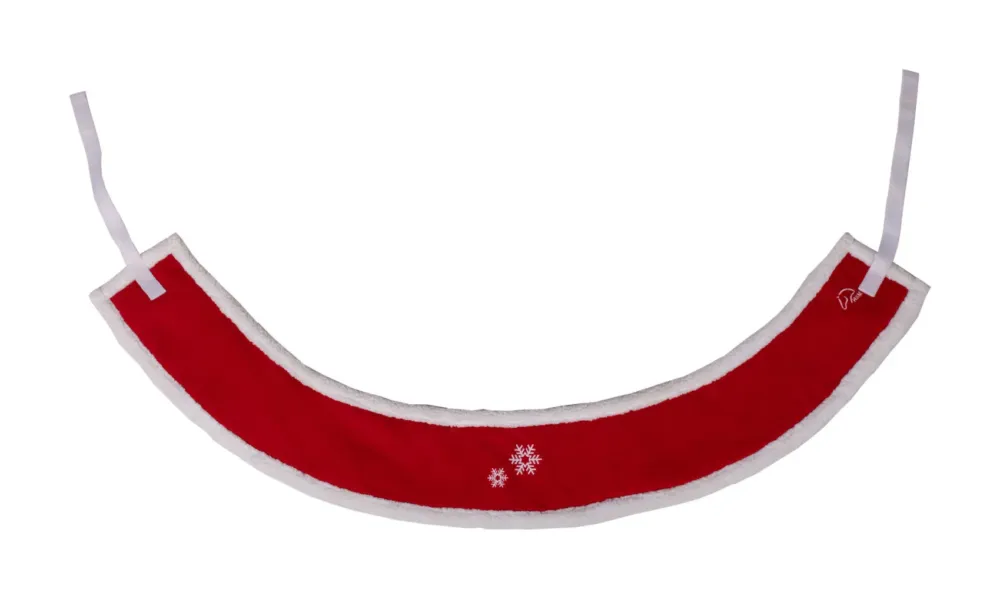 Harnais de Nol HKM Christmas - Cob - Rouge Vente Directe