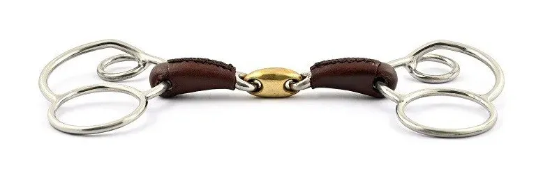 Achat Immdiat Mors Pessoa Jump&rsquo;In allemand double brisure recouvert de cuir – 135 mm