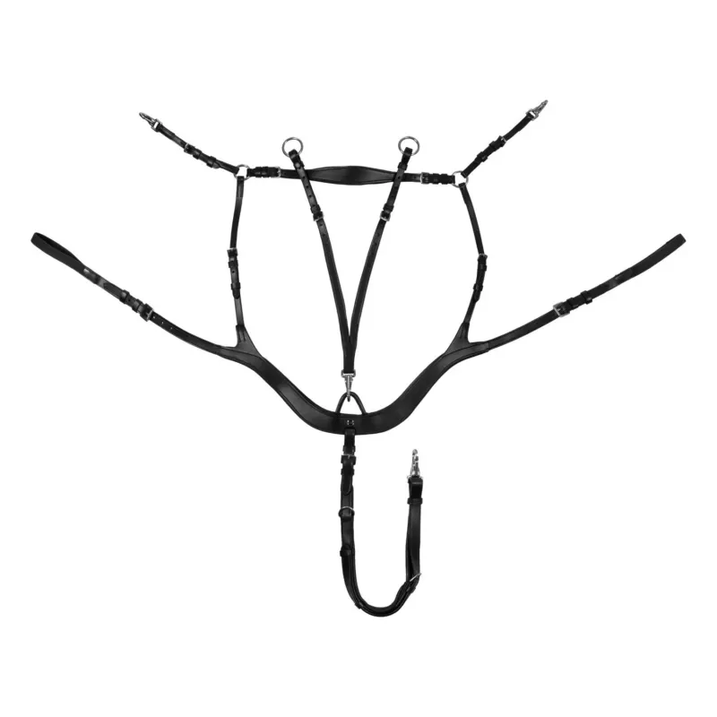 Collier de chasse hunting Supreme anatomique avec martingale amovible - Cob - Noir Meilleur Choix