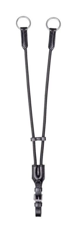 Promotion Fourchette de martingale Waldhausen X-Line lastique - Cheval - Noir