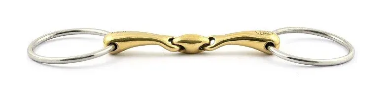 Mors 2 anneaux 70 mm Jump'In gros canons double brisure - 135 mm Acheter En Ligne