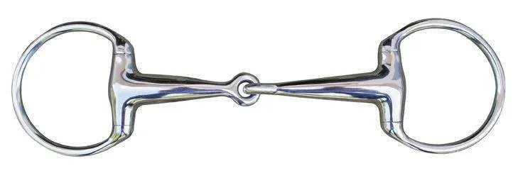 Petit Prix Mors olive 20 mm inox massif HKM - 155 mm - Couleur indicative