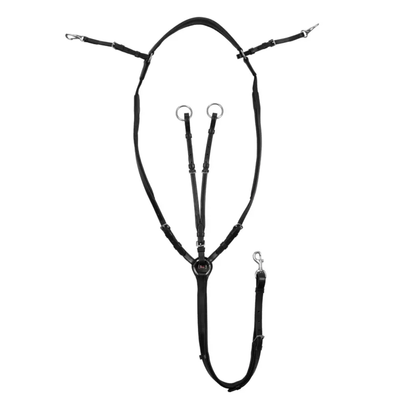 Meilleure Vente Collier de chasse Supreme hunting avec martingale rglable - Poney - Noir