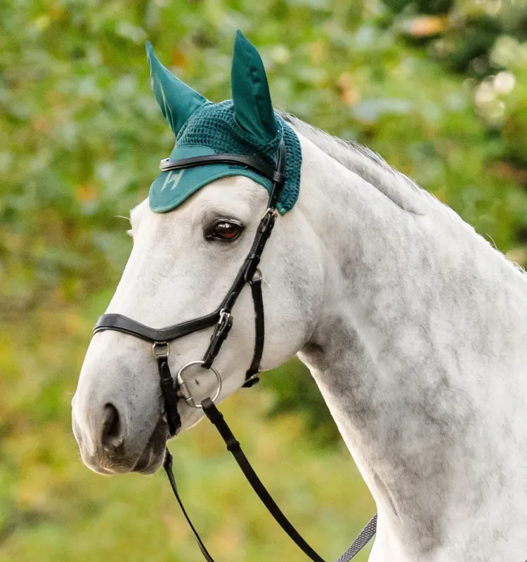Promotion Saisonnire Bonnet Horseware Amigo - Cheval - Vert dynastie