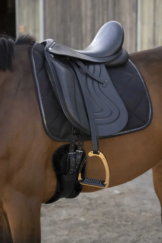 Super Prix Selle de dressage Eric Thomas Hybrid New - 17" - Noir