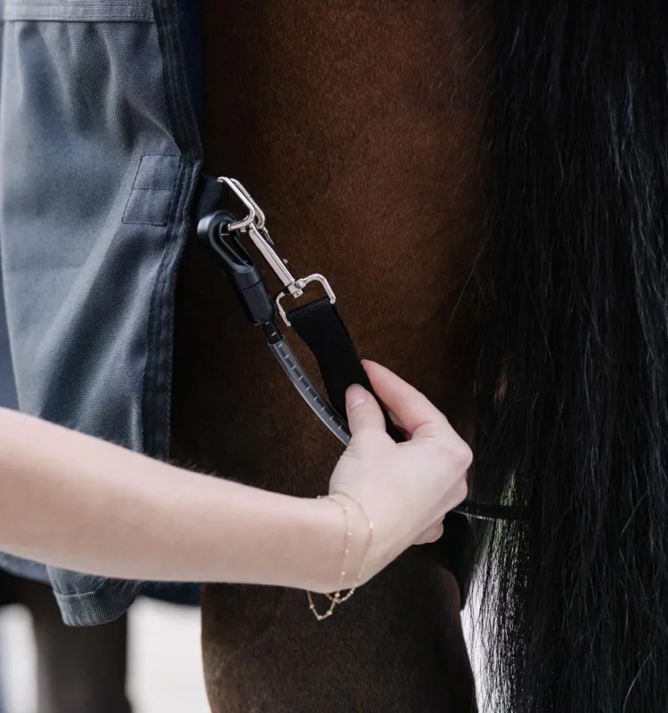 Courroie de cuisse Horseware - Noir Offre Limite