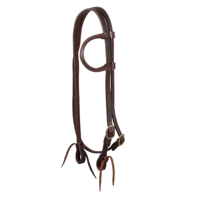 Paiement Scuris Bridon one-ear Pools laiton avec sous-gorge - Huil