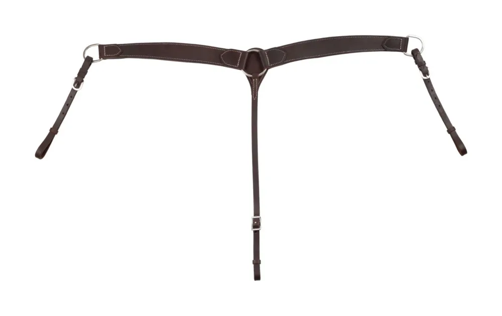 Authentique Collier de chasse western Lakota en cuir - Huil