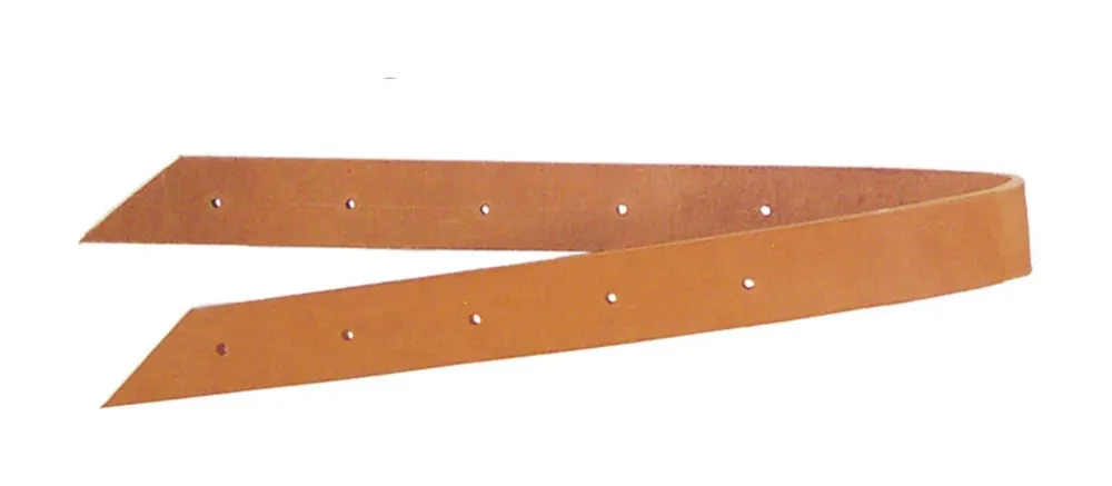 Expdi Aujourdhui Sanglon cuir court Lakota Off billet pour sangle western - Naturel
