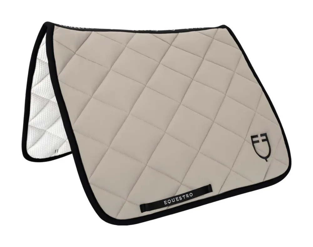 Affaire Saisir Tapis de dressage en tissu technique dition Black Line Equestro - Cheval - Beige