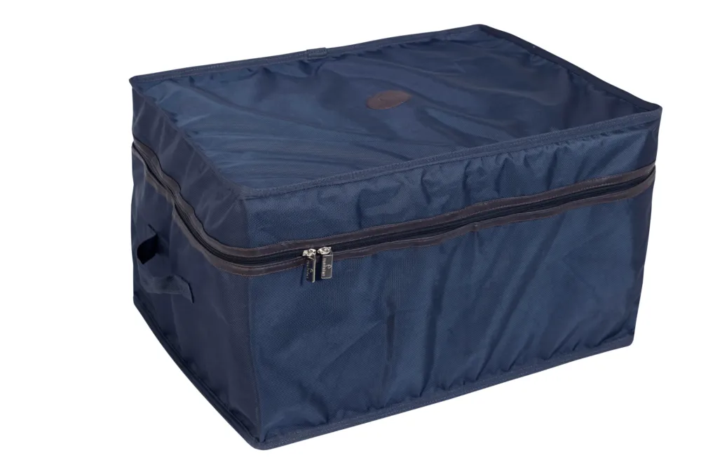 Offre Limite Sac couverture Equithme Premium - L 66 x l 53 x P 40 cm - Bleu marine