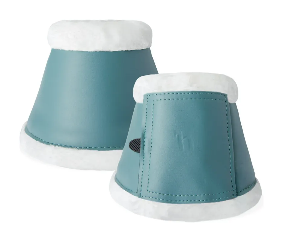 Cloches avec fausse fourrure Horze Ghent - M - Bleu arctique Commander Maintenant