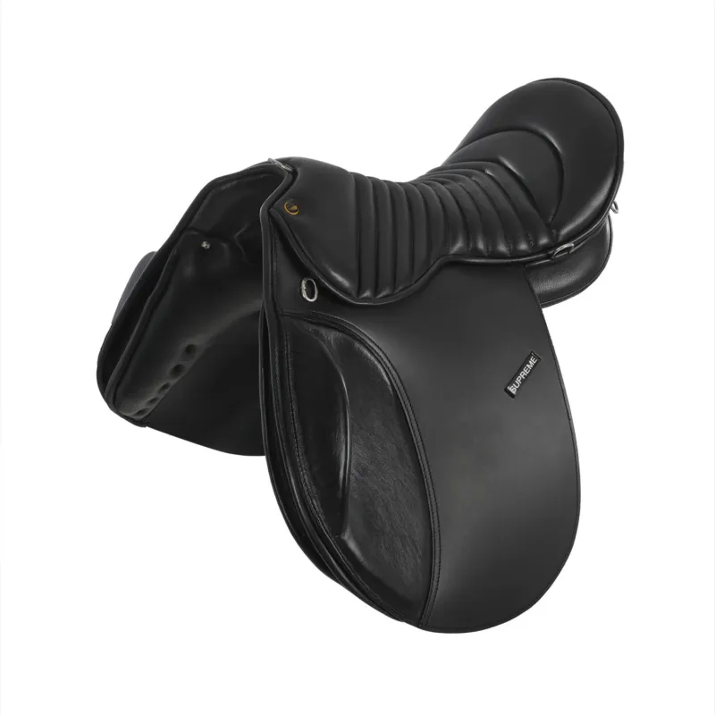 Selle de Trekking Supreme avec Arons Interchangeables Inclus 4 Arons Supreme - 17,5" - Noir Commander Maintenant
