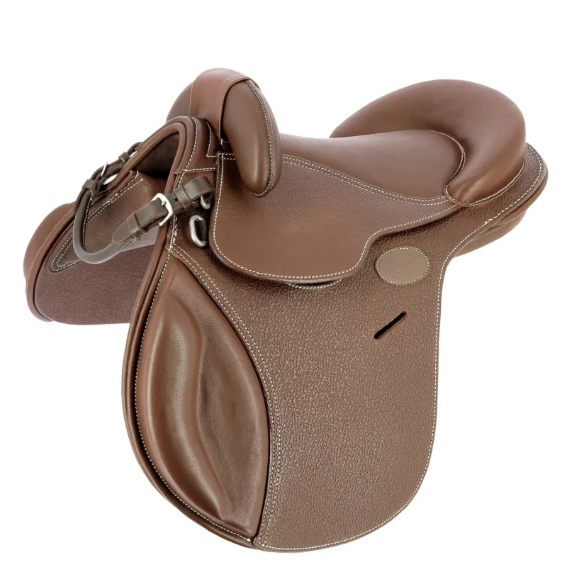 Prix Bas Selle bardette Guy Cantin Evolution ducative - 16,5" - Havane