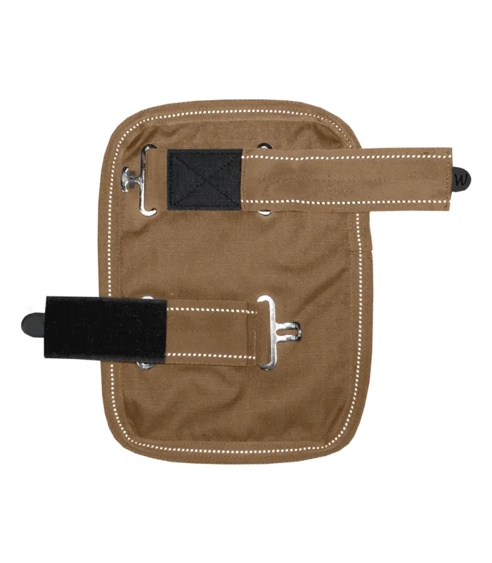 Extension de poitrail Waldhausen Arctic - Cappuccino / noir Certifi