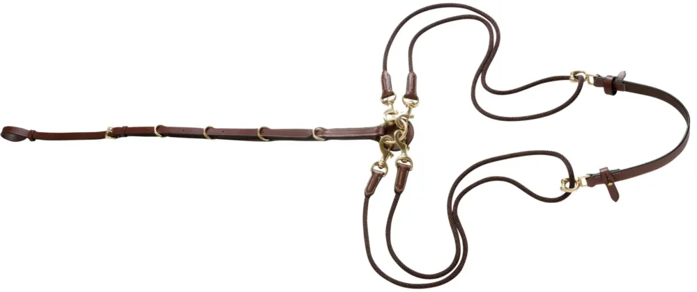 Gogue poulies Eric Thomas Pro - Cheval - Havane Top Vente