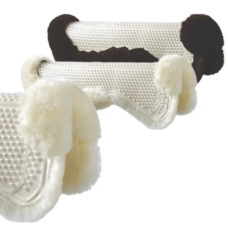 Amortisseur gel Tattini bord merino - Jaune Soldes