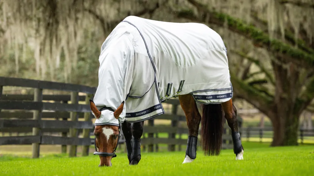 Chemise anti-mouches LeMieux Kudos Shower Pro - 155 cm - Gris Nouvel Arrivage