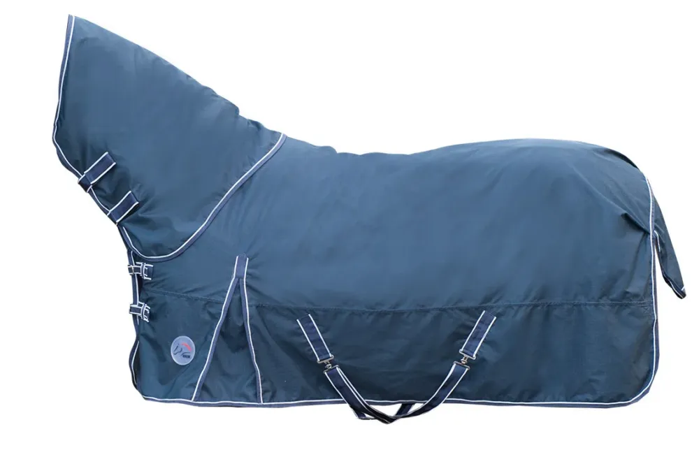 Couverture d'extrieur Starter HKM 600D - 125 cm - Bleu fonc Authentique