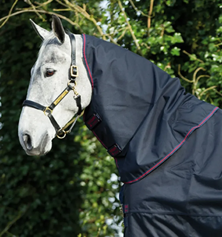 Dernier Modle Couvre-cou Horseware 0g pour couverture Amigo XL - XL - Marine / marine / Rouge