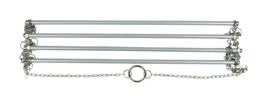 Prsentoir en chelle Horze pour tapis et couvertures - Argent Meilleure Vente