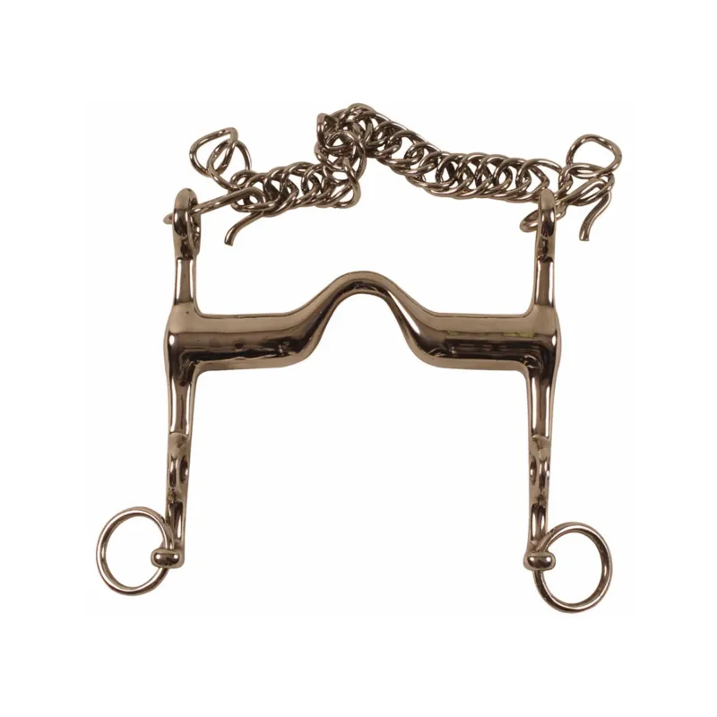 Mors Weymouth Plein Vide avec Branches Fixes Umbria Equitazione - 125 mm Petit Prix