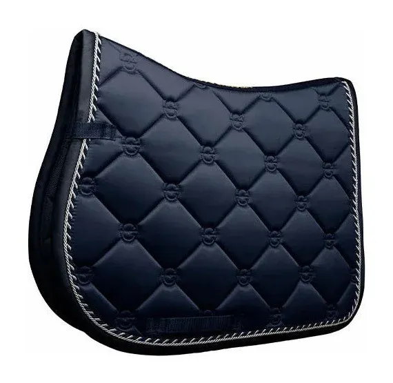 Tapis de selle Equestrian Stockholm jumping sans logo - Poney - Midnight blue Expdi Aujourdhui