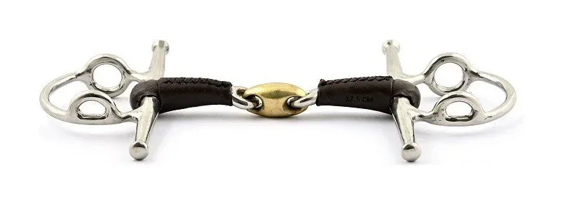 Quantit Limite Mors releveur aiguilles Jump'In et double brisure recouvert de cuir - 115 mm