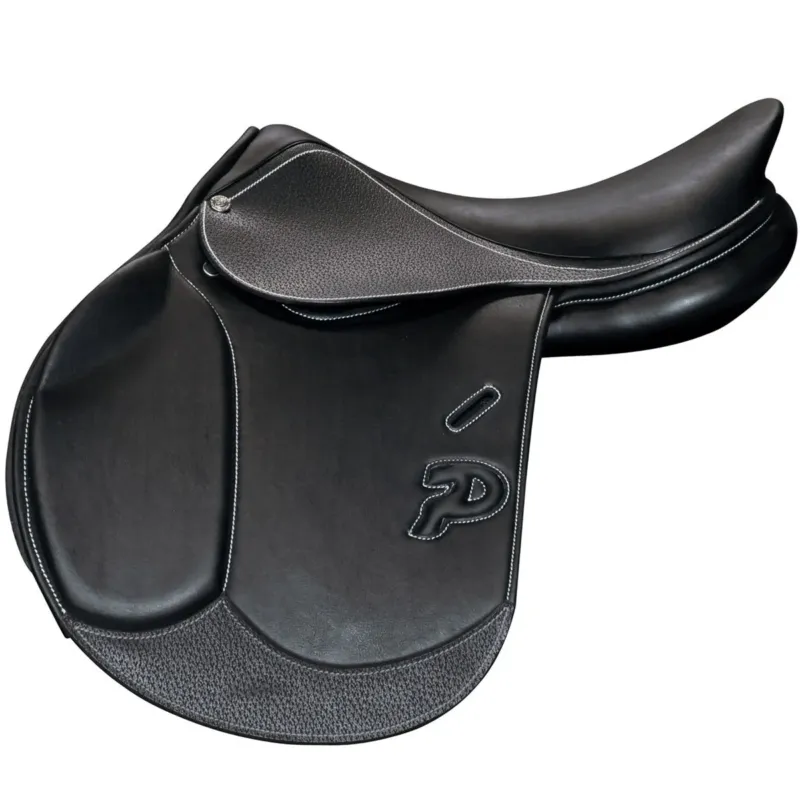 Promotion Selle Obstacle double Saumur Privilege Equitation - 17,5" - Noir