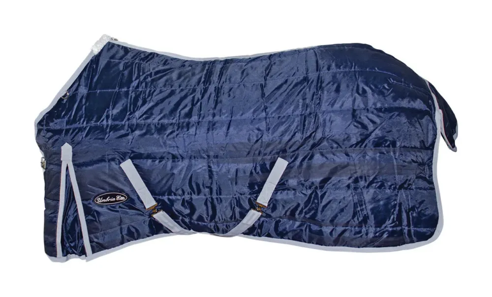 Rduction Couverture de Box 350 g Modle Classic Umbria Equitazione - 90 cm - Marine