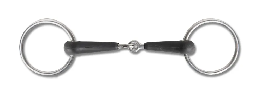 Mors Waldhausen en caoutchouc simple brisure - 115 mm Expdition Rapide