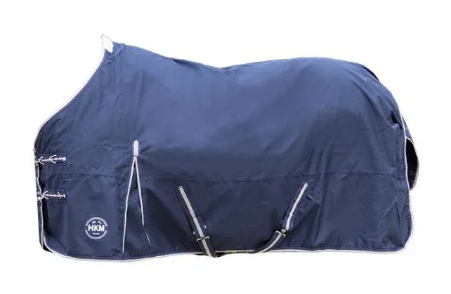 Prix Bas Couverture d'extrieur EcoLight Winter HKM 600D - 115 cm - Bleu fonc