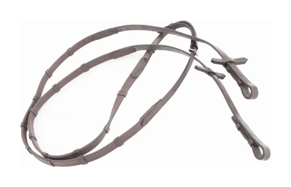Rnes Ultra Grip arrtoirs T de T - Cheval 16 mm - Havane fonc Certifi