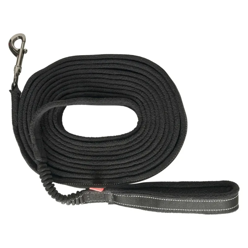 Offre Spciale Longe de travail Imperial Riding Flexi - Noir / rflchissant