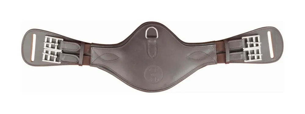 Offre Spciale Sangle cuir de dressage T de T - 70 cm - Havane fonc