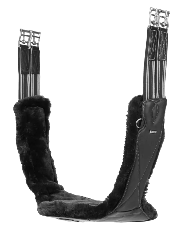 Bavette LeMieux profile Arika laine synthtique - 140 cm - Noir Vente Directe