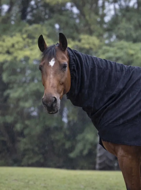 Certifi Couvre-cou polaire - Cheval - Noir